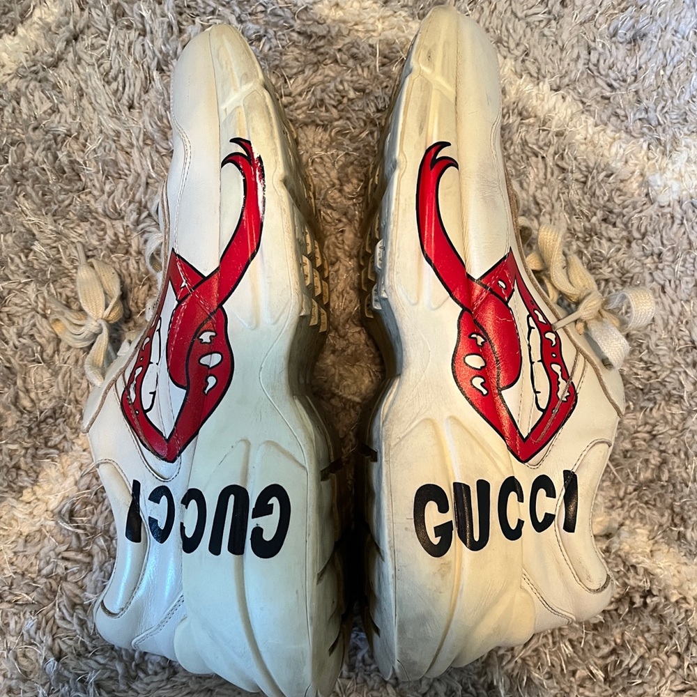 Gucci Rhyton Mouth Sneakers